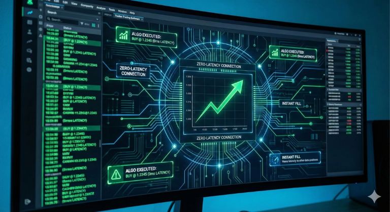 Automated trading software executing multiple trades instantly